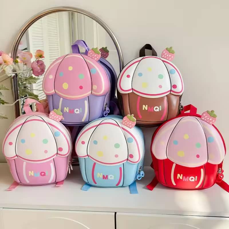 کوله بچگانه فانتزی طرح کاپ کیک